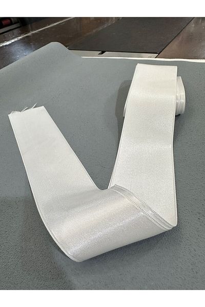 paşateks since 1995 şekil 5 Meters Optical White Satin Ribbon