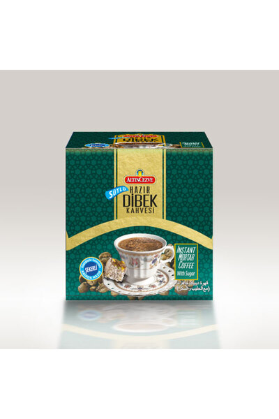 Altıncezve Altın Cezve Hazır Dibek Kahvesi Sütlü Şekerli 20 X 10 G