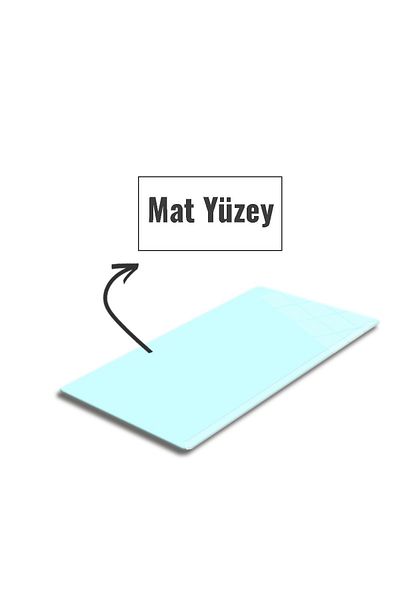 Decorita Mouse Pad din sticlă Satina - Mare 40cm X 80cm