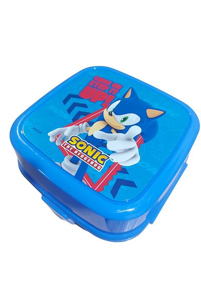 Sonic 2 cutii de creion - gumă de șters rachetă, blocnotes și bol de nutriție