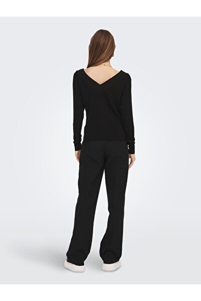 ONLY ONLYNEUES TESSA Pullover-Sweatshirt mit V-Ausschnitt – L/S KNT