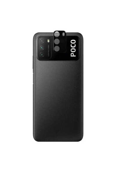 noktaks Xiaomi Poco M3 Compatible 3D Camera Glass
