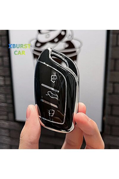 YıldızTuning MG E-HS EHS Zaštitna futrola za ključ crna srebrna