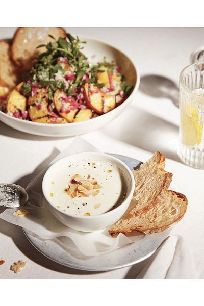 Sillage Home 20 Cm and 16 Cm White Ceramic Bowl - 1 Piece Set of 2, Salad Bowl