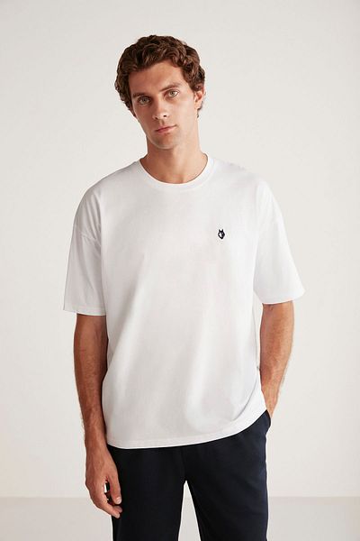 First Touch Tricou supradimensionat pentru bărbați - Croială relaxată