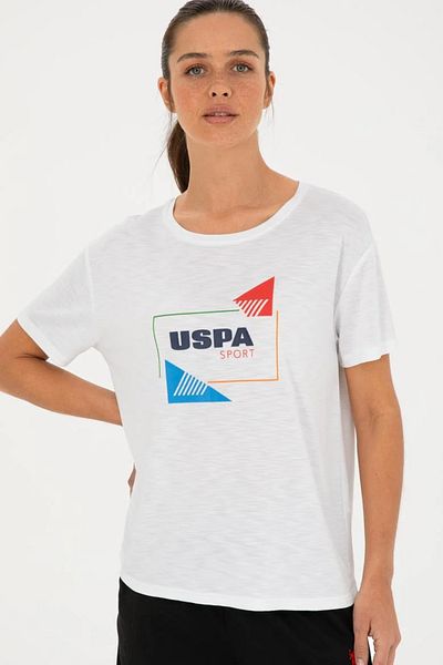 U.S. Polo Assn. Λευκό Γυναικείο T-Shirt - G082SZ011.000. 1836664   DMLS