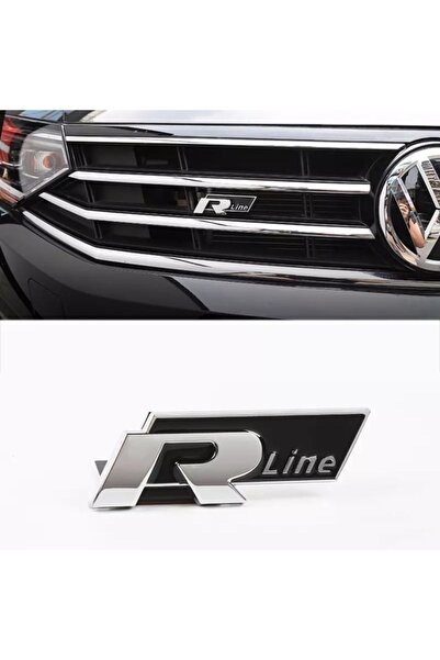 YıldızTuning Jetta Mk6 R-line Panjur Logosu Rline Yapıştırmalı