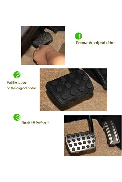 YıldızTuning Focus MK4 Metal Otomatik Pedal Seti 2018-2023