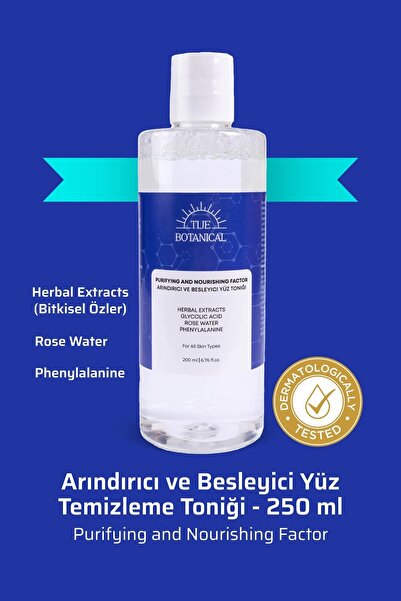 TİJE BOTANİCAL Arındırıcı ve Temizleyici Yüz Toniği