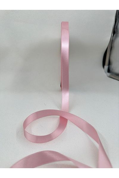 paşateks since 1995 şekil 5 Meters Pink Satin Ribbon - 1.5 Cm