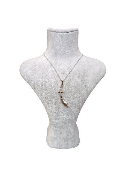 Mos Tespih Ya Ali Zülfikar Kılıcı Zincir Kolye