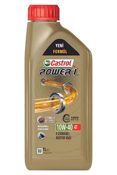 CASTROL Motor Yağı Power 1 4t 10w40 1lt Vitesli Motor