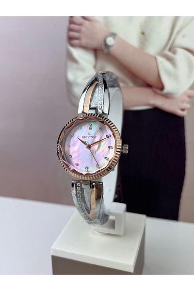 Essence Women's Wristwatch - Bracelet Cord, Waterproof, 2 Years Warranty