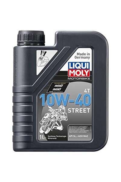 Liqui Moly 10w-40 Street / (10W40) 4t Sentetik Motor Yağı (1L)
