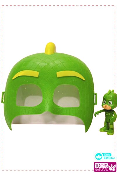 OMZ Pj Masks Pija Maskeliler Gekko Maske Ve Figür 2 Li Set Oyuncak Kız Cocuk ...