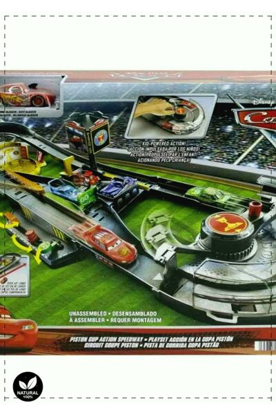 OMZ Cars Piston Kupası Yarış Seti Egitici Kız Erkek Cocuk Oyuncak Montessori ...