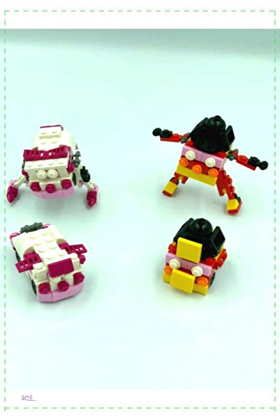 OMZ Robocar Poli Amber Ve Roy Lego Karakter Oyuncak Kız Erkek Cocuk Egitici Montessori Oyuncaklar