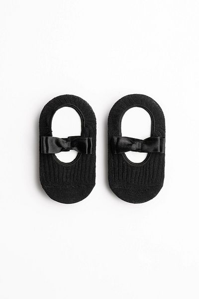 Banamio Bow Detailed Baby Girl Ballerina Socks