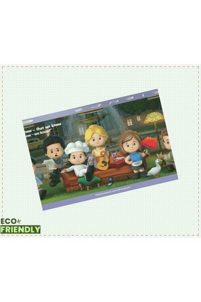 OMZ llector Friends TV Dizisi 6'lı Özel Set Kız Erkek Cocuk Egitici Montessori Oyuncaklar Saglıklı Ürün