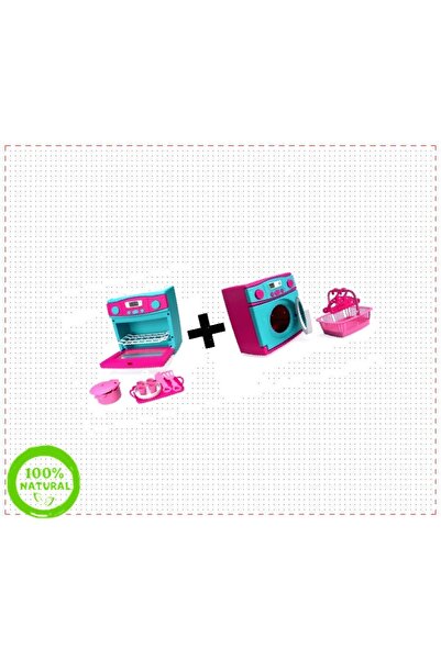 OMZ Alissa’nın Sevimli Çamaşır Makinası Alissa’nın Sevimli Ocak Ve Fırını Kız...