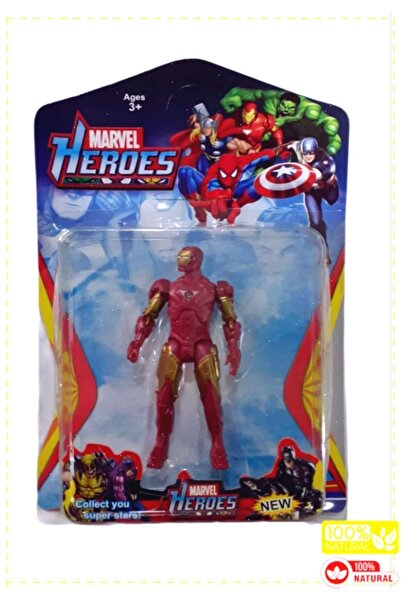 OMZ Süper Kahramanı Marvel Işıklı Iron-man Kız Erkek Cocuk Egitici Montessori...