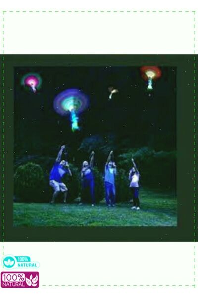 OMZ Led Işıklı Elastik Sapan Helikopter Mancınık Roket Eğlenceli Oyuncak Yeni Model Kız Cocuk Erkek Coc