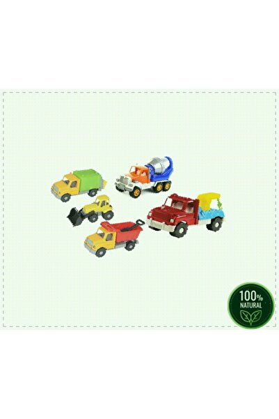 OMZ Sağlam Plastik 5lü Kamyon Traktör Çöp Kamyonu Çekici ve Beton Mikseri Erk...