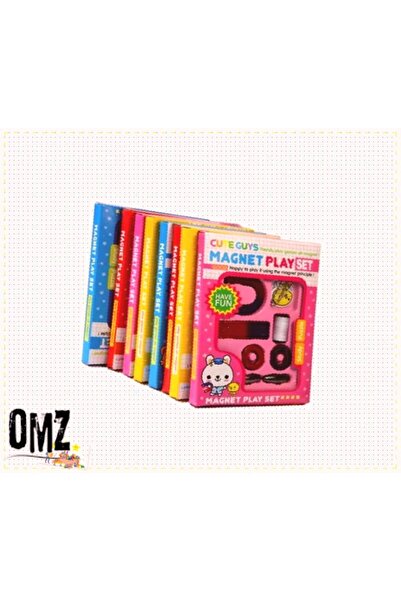 OMZ Zeka Oyunları Mıknatıs Oyun Deney Seti Çocuklar Için Magnet Play Set Eğitici Oyunlar Kız Oyuncaklar