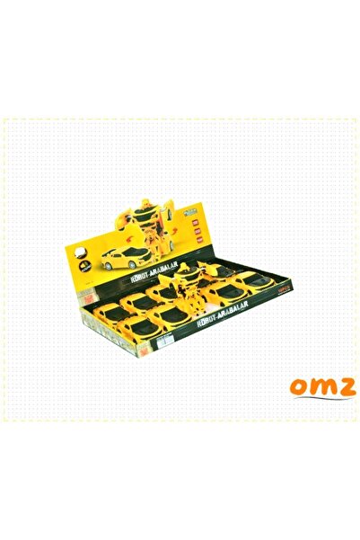 OMZ Robot Araba Dönüşebilen Erkek Kız Cocuk Oyuncakları Egitici Montessori Oy...