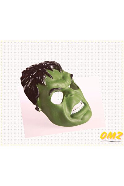 OMZ Yeşil Renk Süper Kahraman Dev Adam Hulk Maskesi Erkek Kız Cocuk Oyuncakları Egitici Montessori Oyun