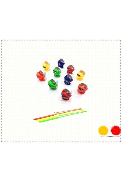 OMZ Kırmızı Balık Kaç Kaç Pilli Müzikli Balık Yakalama Oyunu 24 Balık 4 Oltal...