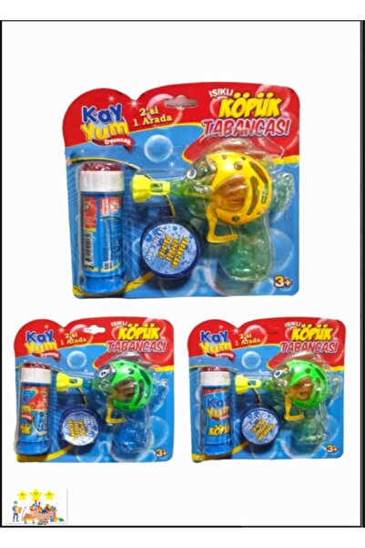 Genel Markalar Şeffaf Işıklı Köpük Tabancası Balıklı Çocuklar İçin Eğlenceli ...