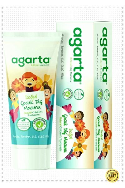 OMZ Doğal Çocuk Diş Macunu 75ml Kız Oyuncakları Erkek Cocuk Egitici Montessori Oyuncak