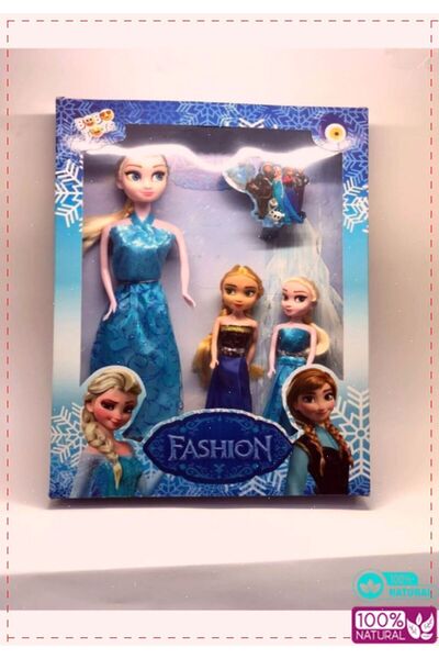 OMZ Frozen Karlar Ülkesi Elsa Anna Kız Oyuncakları Erkek Cocuk Egitici Montes...