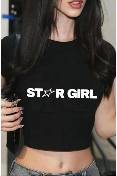 Gofeel Star Girl Λεπτομέρεια Crop Top