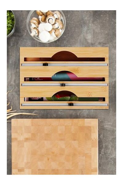 PANJI Bamboo Home Type - 3-piece Stretch and Foil Cutting Box
