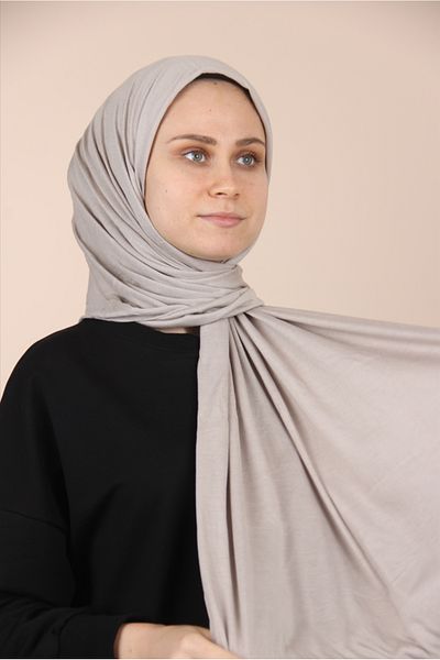 Sima شال قطني ممشط من فرو المنك الخفيف