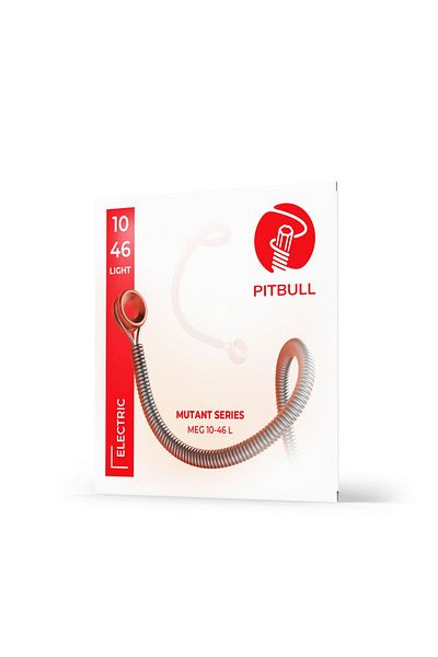 Pitbull Strings Electric Guitar String Set (3P) Mutant Series Meg 10-46 L 3P Ssc
