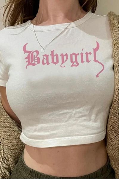 Gofeel Baby Girl Detail Tech Crop Top