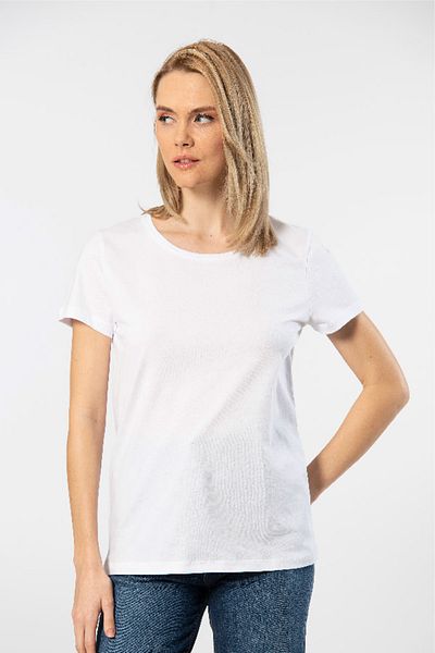 Wtshirt Tricou de damă London White Basic