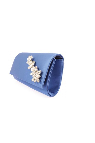DGN Satin Saks Evening Dress Portfolio Bag - 51063152
