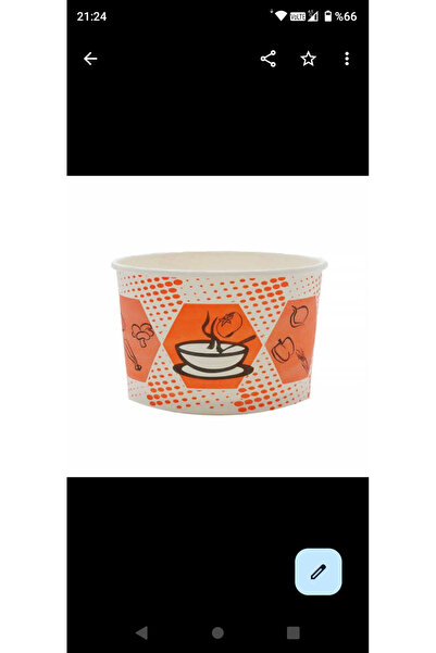 ASYACUP Çorba kasesi 16 oz kapak dahil 25 adet sizdirmaz