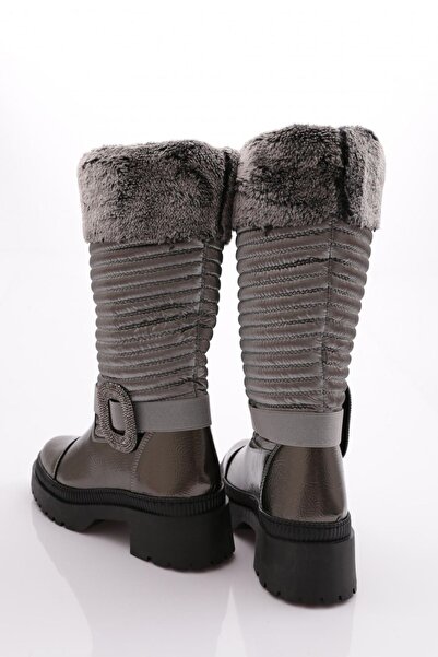 DGN Kadın Çizme Platin Paraşüt