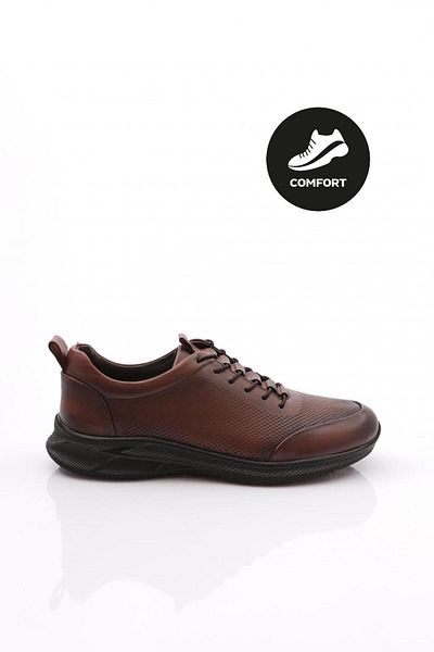 DGN Ανδρικά παπούτσια Comfort Tan Γνήσιο δέρμα 35412617