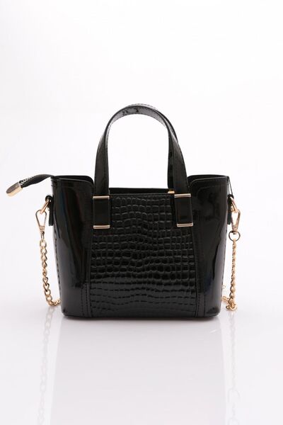 DGN Black Bean 602 Women's Wallet Attached Bag