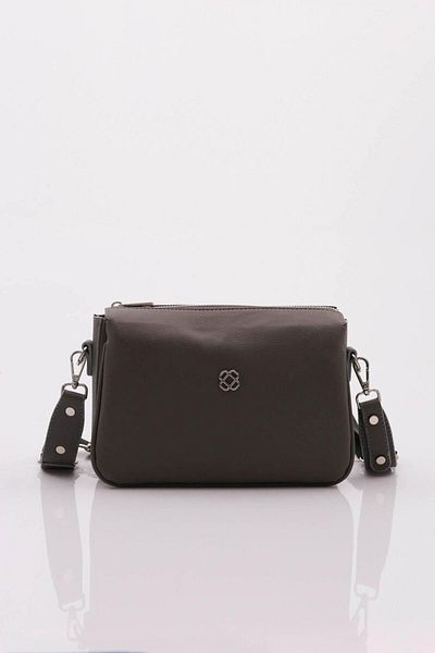 DGN Dark Gray Crossbody Bag - Women'S, Multi-Compartment, 1372856
