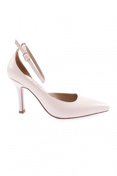 DGN Ecru Women's Thin Heeled Ankle Shoes - 31262821
