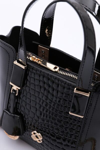 DGN Black Bean 602 Women's Wallet Attached Bag