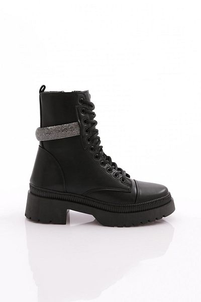 DGN Women's Black Boots - 101663421027   Model