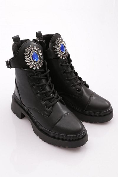 DGN Black K9036 Model Women's Boots